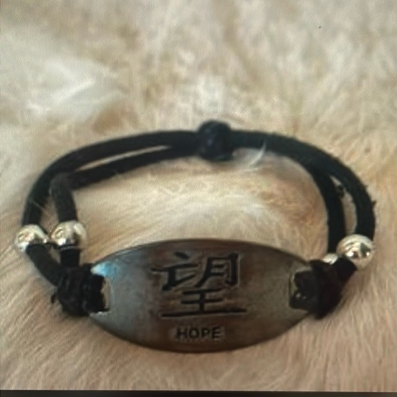 2 Teens Unisex Bracelets. Hope. - Picture 1 of 5